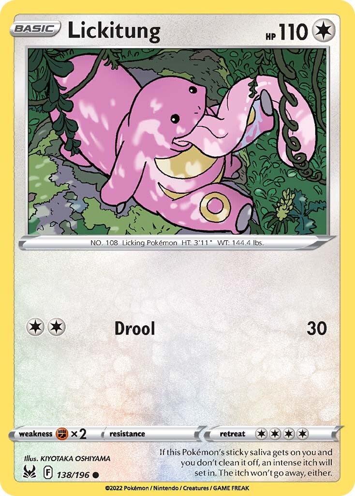 Lickitung (138/196) [Sword & Shield: Lost Origin] - The Mythic Store | 24h Order Processing