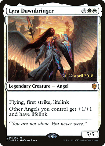Lyra Dawnbringer [Dominaria Prerelease Promos] - The Mythic Store | 24h Order Processing