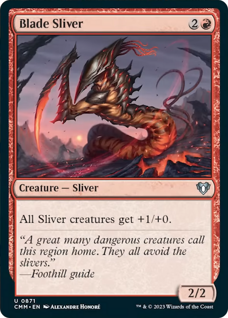 Blade Sliver [Commander Masters] - The Mythic Store | 24h Order Processing