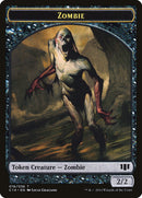 Ob Nixilis of the Black Oath Emblem // Zombie (016/036) Double-Sided Token [Commander 2014 Tokens] - The Mythic Store | 24h Order Processing