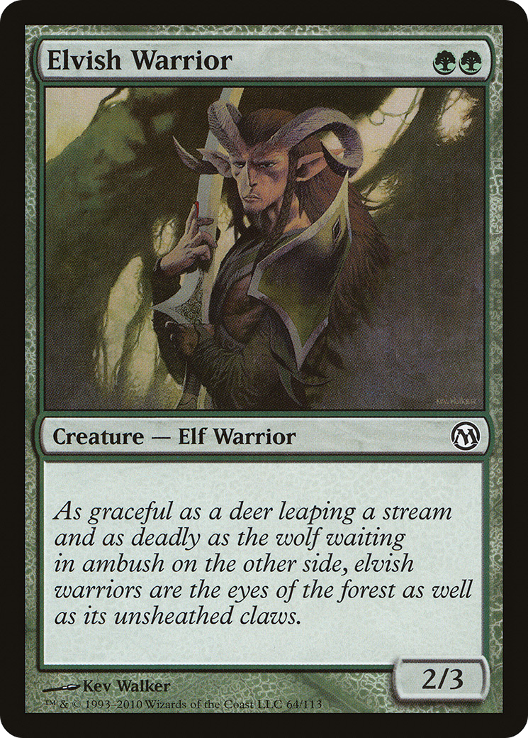 Elvish Warrior [Duels of the Planeswalkers] - The Mythic Store | 24h Order Processing