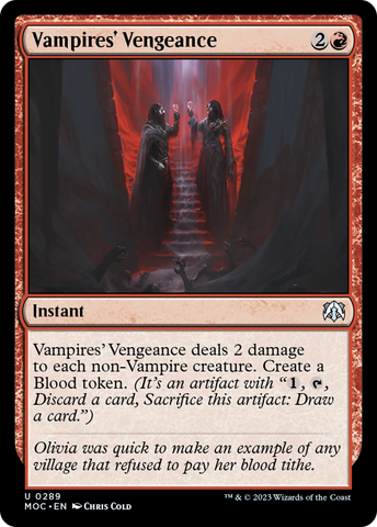 Vampires' Vengeance [March of the Machine Commander] - The Mythic Store | 24h Order Processing