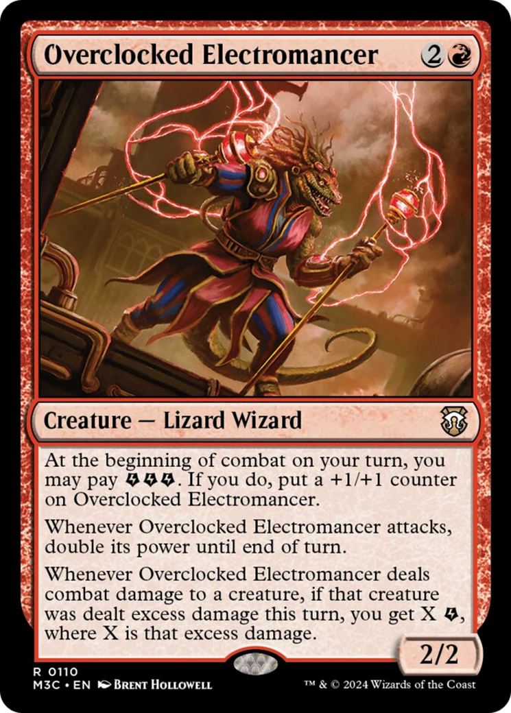 Overclocked Electromancer [Modern Horizons 3 Commander] - The Mythic Store | 24h Order Processing