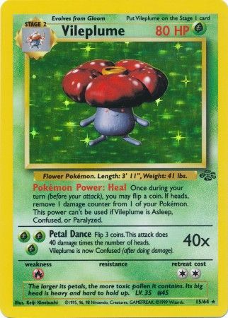 Vileplume (15/64) [Jungle Unlimited] - The Mythic Store | 24h Order Processing