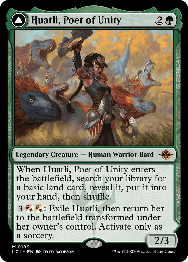 Huatli, Poet of Unity // Roar of the Fifth People [The Lost Caverns of Ixalan] - The Mythic Store | 24h Order Processing