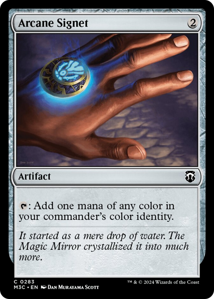 Arcane Signet (Ripple Foil) [Modern Horizons 3 Commander] - The Mythic Store | 24h Order Processing