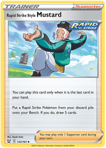 Rapid Strike Style Mustard (132/163) [Sword & Shield: Battle Styles] - The Mythic Store | 24h Order Processing