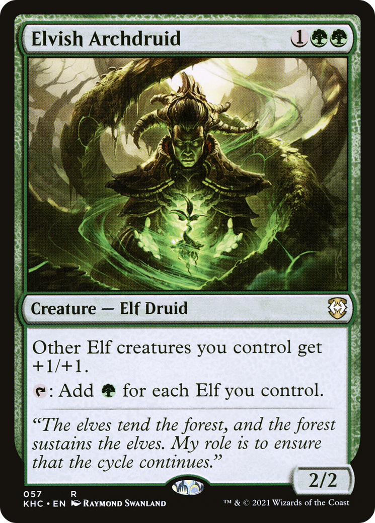 Elvish Archdruid [Kaldheim Commander] - The Mythic Store | 24h Order Processing