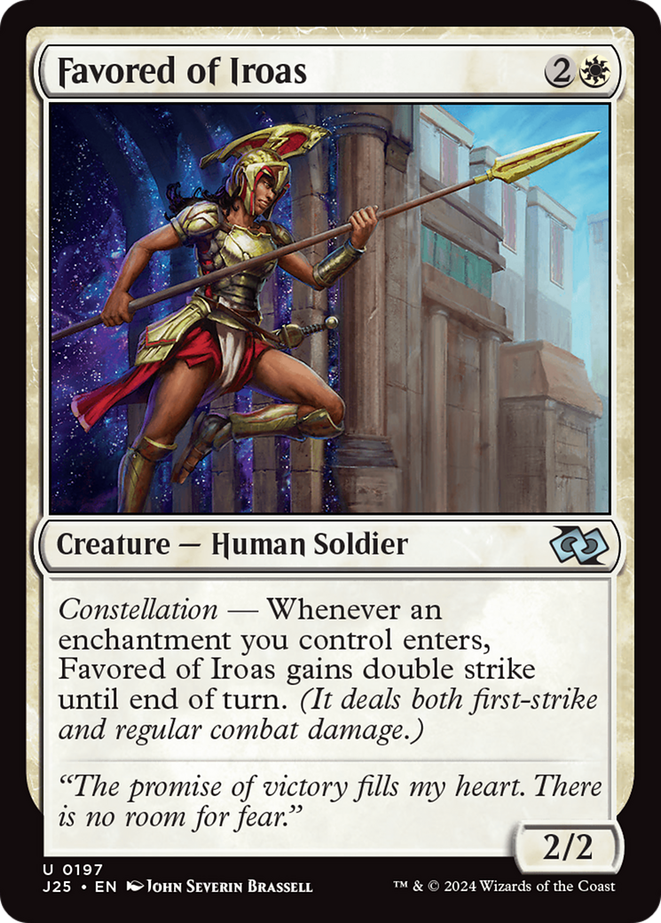 Favored of Iroas [Foundations Jumpstart] - The Mythic Store | 24h Order Processing