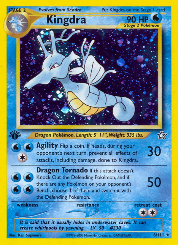 Kingdra (8/111) [Neo Genesis 1st Edition] - The Mythic Store | 24h Order Processing