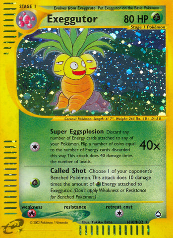 Exeggutor (H10/H32) [Aquapolis] - The Mythic Store | 24h Order Processing
