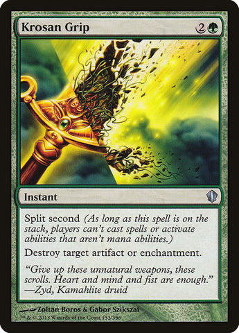 Krosan Grip [Commander 2013] - The Mythic Store | 24h Order Processing