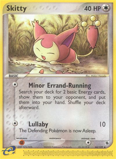 Skitty (44/109) [EX: Ruby & Sapphire] - The Mythic Store | 24h Order Processing