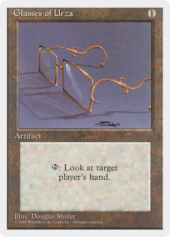 Glasses of Urza [Fourth Edition] - The Mythic Store | 24h Order Processing