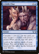 A Little Chat [Streets of New Capenna] - The Mythic Store | 24h Order Processing