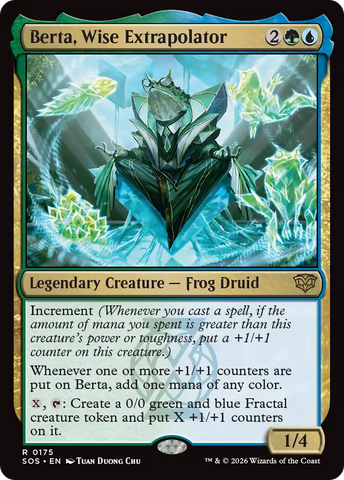 Berta, Wise Extrapolator [Secrets of Strixhaven] - The Mythic Store | 24h Order Processing