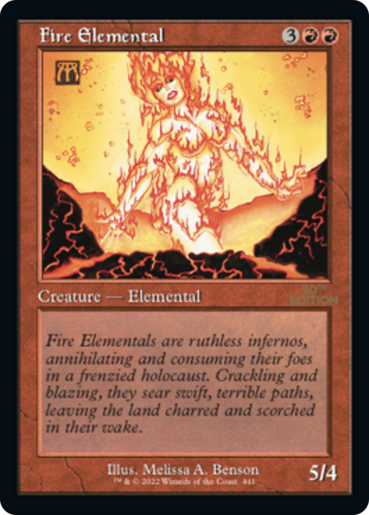 Fire Elemental (Retro) [30th Anniversary Edition] - The Mythic Store | 24h Order Processing