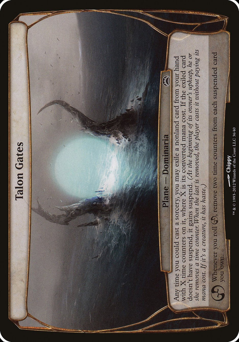 Talon Gates (Planes) [Planechase 2012 Planes] - The Mythic Store | 24h Order Processing