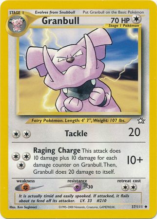 Granbull (37/111) [Neo Genesis Unlimited] - The Mythic Store | 24h Order Processing
