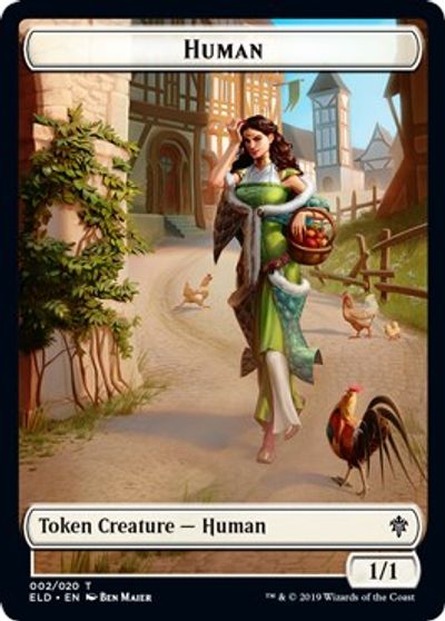 Human // Insect Double-Sided Token [Challenger Decks 2021 Tokens] - The Mythic Store | 24h Order Processing