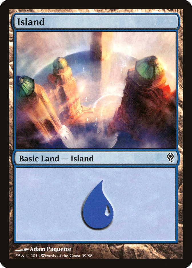 Island (39) [Duel Decks: Jace vs. Vraska] - The Mythic Store | 24h Order Processing