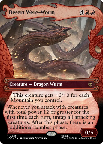 Desert Were-Worm (Showcase) [The Hobbit] - The Mythic Store | 24h Order Processing
