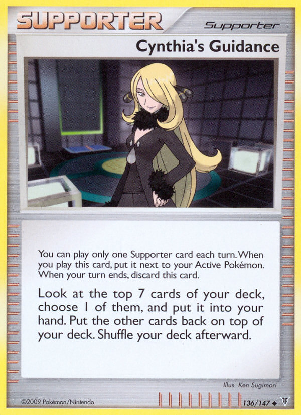 Cynthia's Guidance (136/147) [Platinum: Supreme Victors] - The Mythic Store | 24h Order Processing