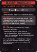 Monster of The Week (Magic Minigame) [Innistrad: Crimson Vow Minigame] - The Mythic Store | 24h Order Processing
