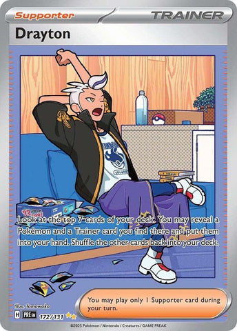 Drayton (172/131) [Scarlet & Violet: Prismatic Evolutions] - The Mythic Store | 24h Order Processing