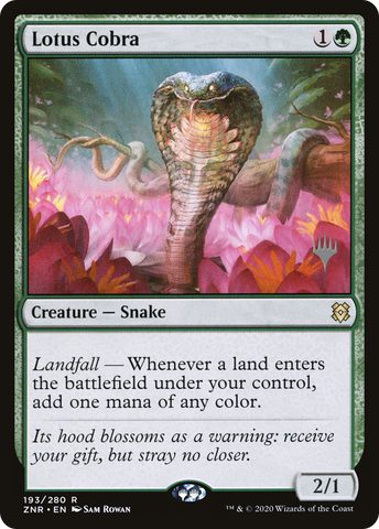 Lotus Cobra (Promo Pack) [Zendikar Rising Promos] - The Mythic Store | 24h Order Processing