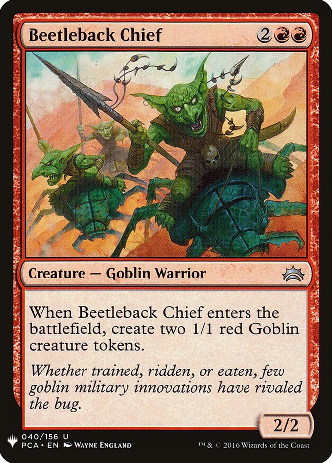 Beetleback Chief [Mystery Booster] - The Mythic Store | 24h Order Processing