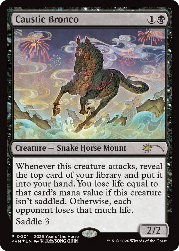 Caustic Bronco (Year of the Horse 2026) [Standard Showdown Promos] - The Mythic Store | 24h Order Processing