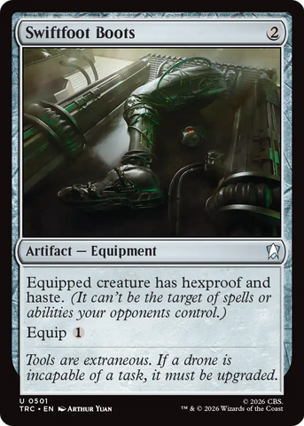Swiftfoot Boots (Surge Foil) [Star Trek Commander]