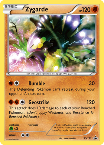 Zygarde (XY152) [XY: Black Star Promos] - The Mythic Store | 24h Order Processing