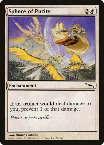 Sphere of Purity [Mirrodin] - The Mythic Store | 24h Order Processing