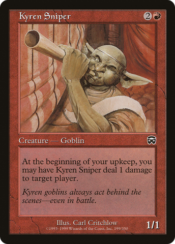 Kyren Sniper [Mercadian Masques] - The Mythic Store | 24h Order Processing
