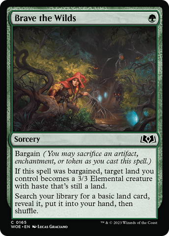 Brave the Wilds [Wilds of Eldraine] - The Mythic Store | 24h Order Processing