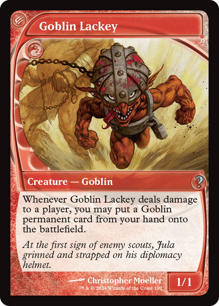 Goblin Lackey (Future Sight) [Mystery Booster 2] - The Mythic Store | 24h Order Processing