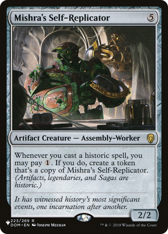 Mishra's Self-Replicator [The List] - The Mythic Store | 24h Order Processing