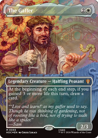 The Gaffer (Borderless) (Surge Foil) [The Hobbit: Eternal-Legal] - The Mythic Store | 24h Order Processing