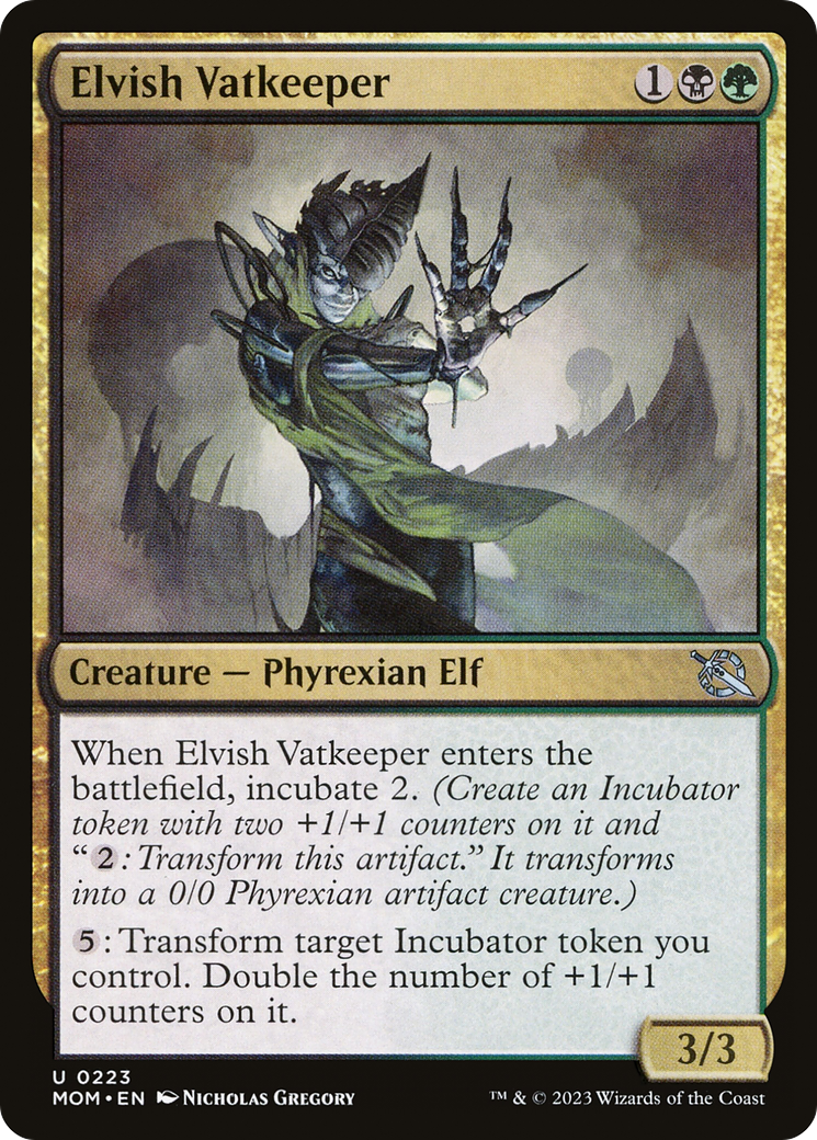 Elvish Vatkeeper [March of the Machine] - The Mythic Store | 24h Order Processing