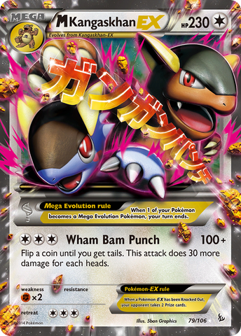 M Kangaskhan EX (79/106) [XY: Flashfire] - The Mythic Store | 24h Order Processing