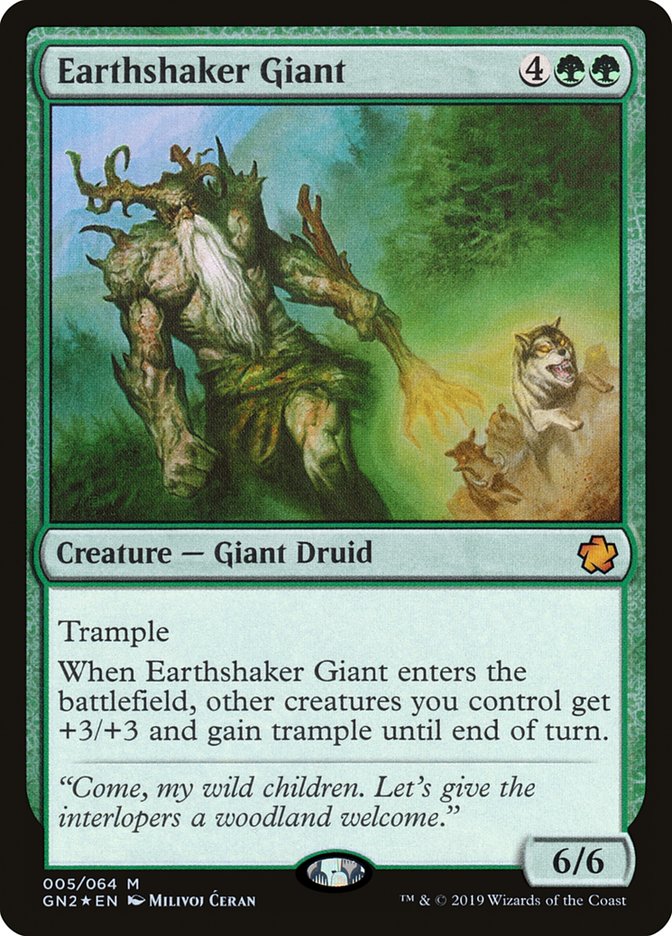 Earthshaker Giant [Game Night 2019] - The Mythic Store | 24h Order Processing