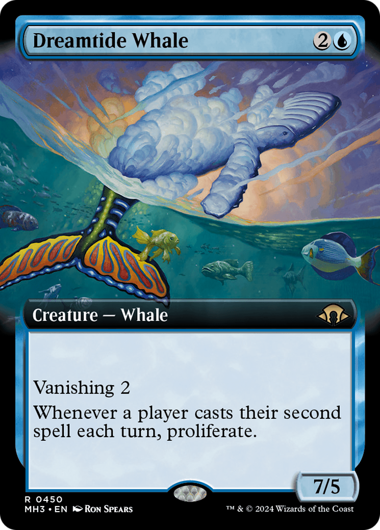 Dreamtide Whale (Extended Art) [Modern Horizons 3] - The Mythic Store | 24h Order Processing