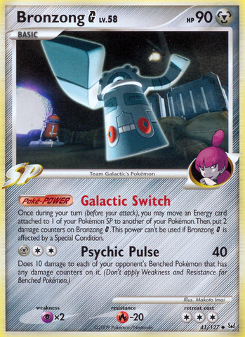 Bronzong G (41/127) [Platinum: Base Set] - The Mythic Store | 24h Order Processing
