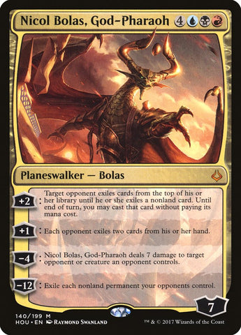 Nicol Bolas, God-Pharaoh [Hour of Devastation] - The Mythic Store | 24h Order Processing