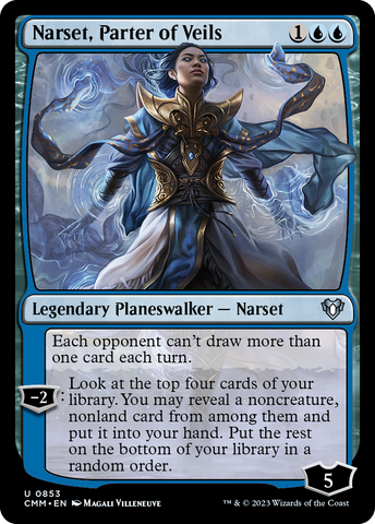 Narset, Parter of Veils [Commander Masters] - The Mythic Store | 24h Order Processing