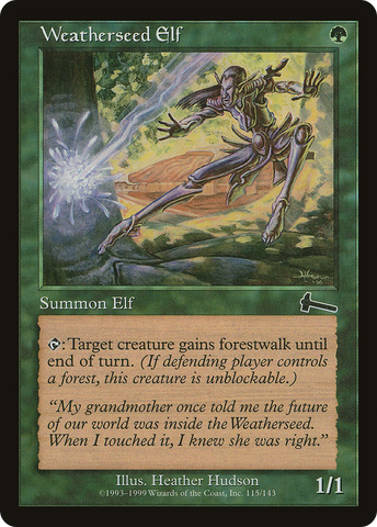 Weatherseed Elf [Urza's Legacy] - The Mythic Store | 24h Order Processing