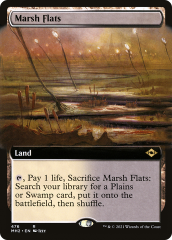 Marsh Flats (Extended Art) [Modern Horizons 2] - The Mythic Store | 24h Order Processing