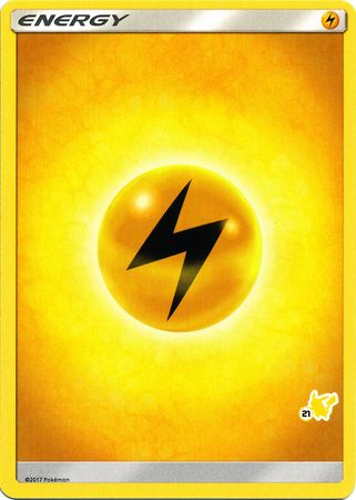 Lightning Energy (Pikachu Stamp #21) [Battle Academy 2020] - The Mythic Store | 24h Order Processing